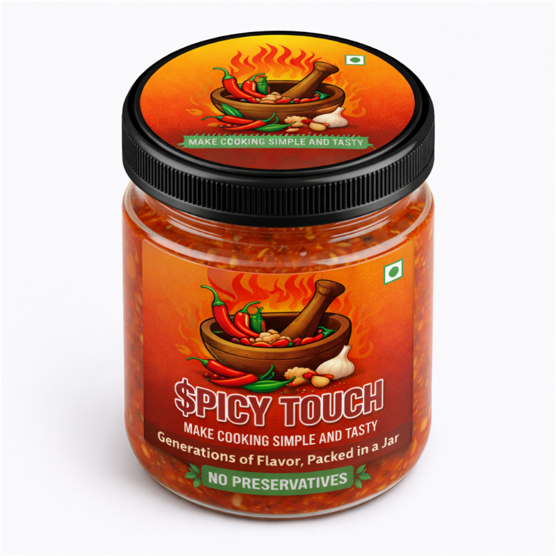 Spicy Red Chutney (500 GM)