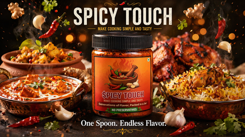 Spicy Red Chutney (500 GM)